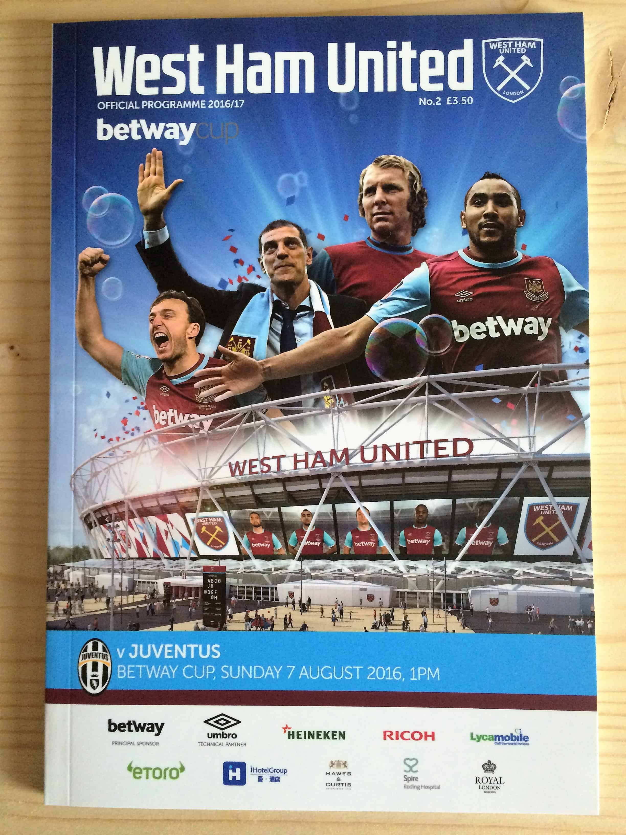 West Ham United FC v Juventus FC